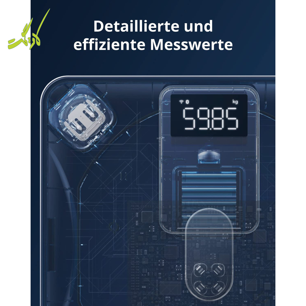 ترازوی ورزشی هوشمند دیجیتال انکر Eufy Smart Scale P2 T9148 — تصویر ۵