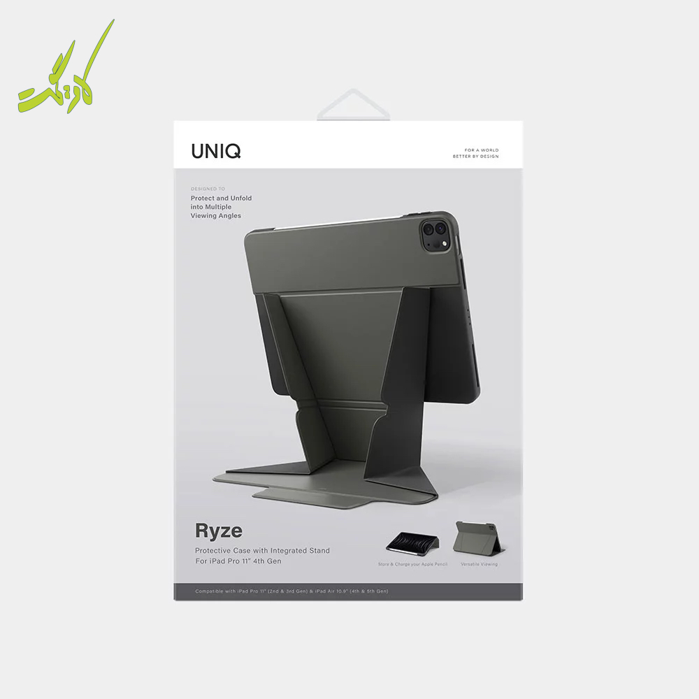 کاور و استند آیپد یونیک مدل UNIQ Ryze iPad Pro 11/iPad Air 10.9 — تصویر ۴