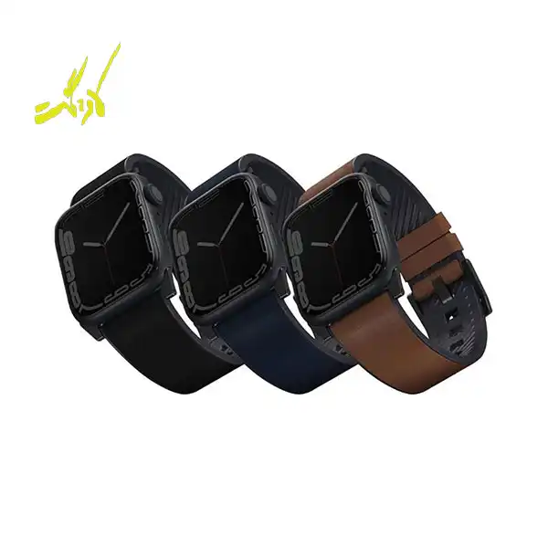 بند چرمی اپل واچ یونیک Uniq Straden ۴۲/۴۴/۴۵mm — تصویر ۶