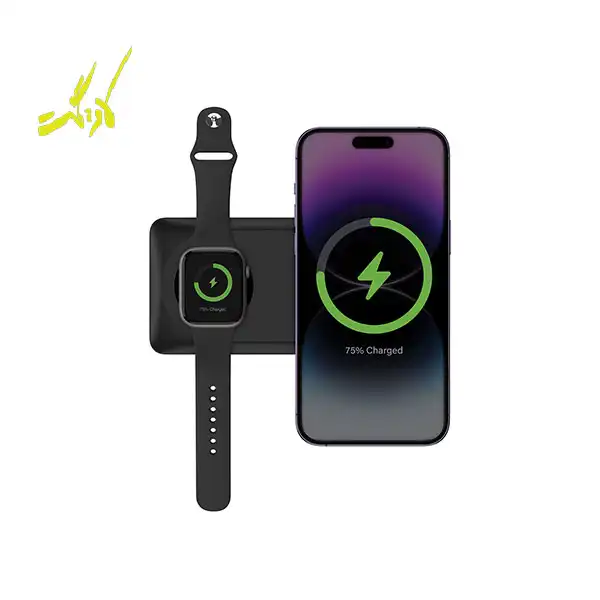 پاوربانک وایرلس بازیک Bazic Go Power Mag PD10000mAh — تصویر ۲