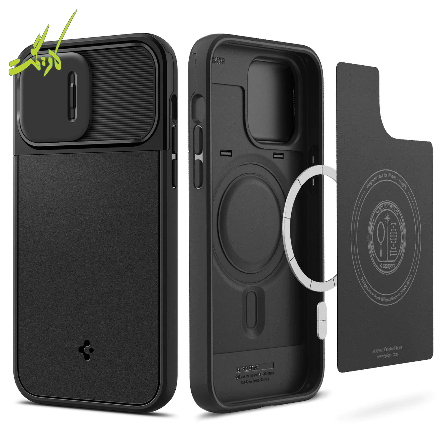 قاب اسپیگن آیفون ۱۴ پرو Spigen Optik Armor MagFit 14 Pro