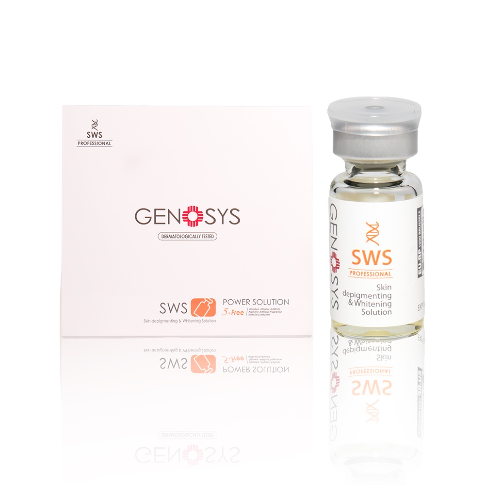 کوکتل سفید کننده پوست برند ژنوسیس GENOSYS SWS