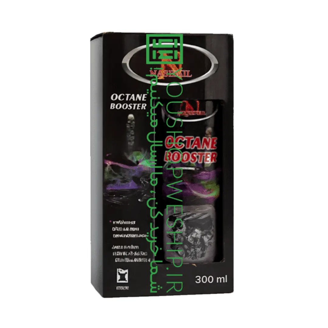 مکمل بنزین نشمیل وکیوم برند نشمیل 300 میلی لیتر بسته تکی و 12 عددی | Nashmil Octan Booster 300 mL — تصویر ۲