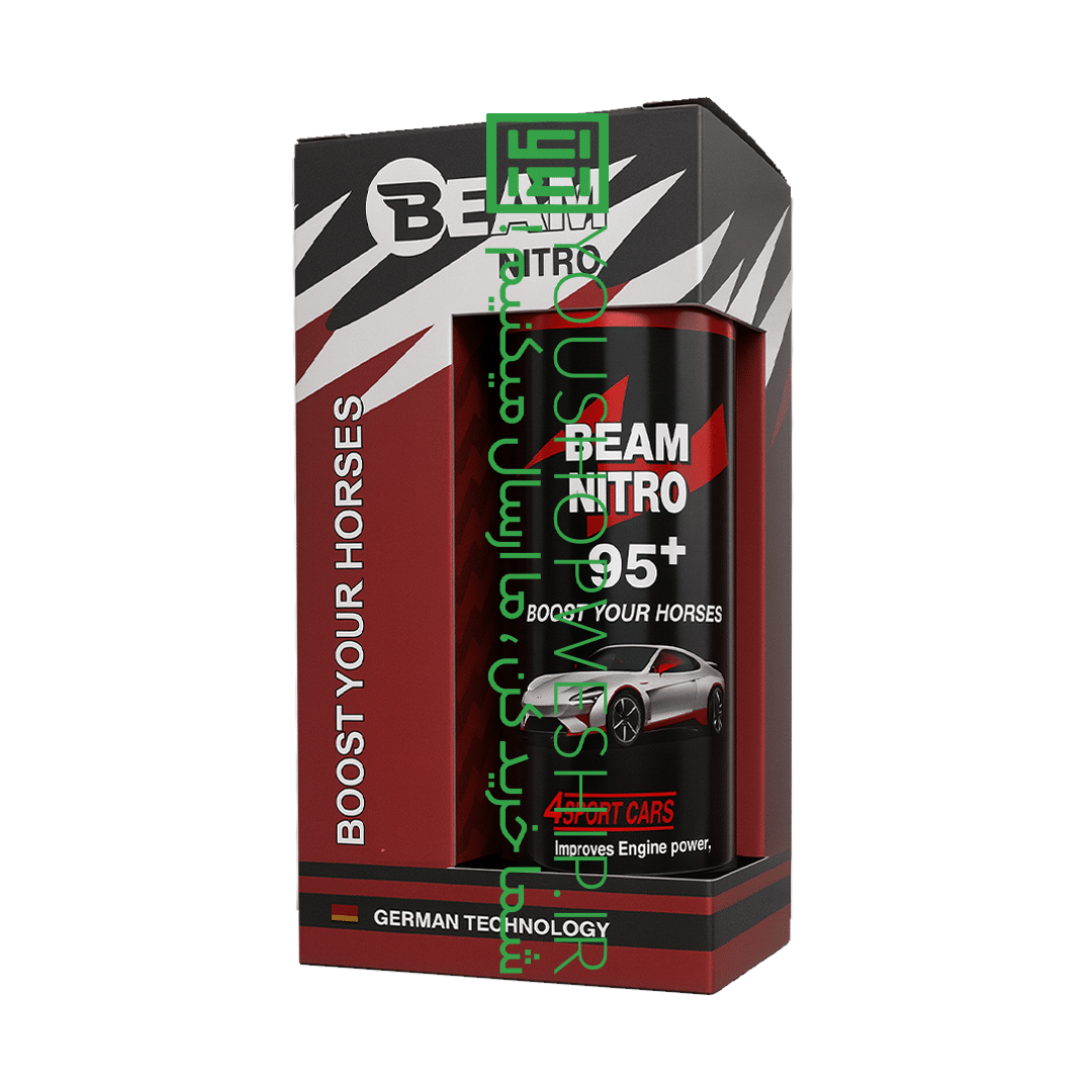 مکمل بنزین بیم نیترو +95 برند بیم 250 میلی لیتر کارتن 20 عددی | Beam Nitro +95 Octan Booster 250 mL