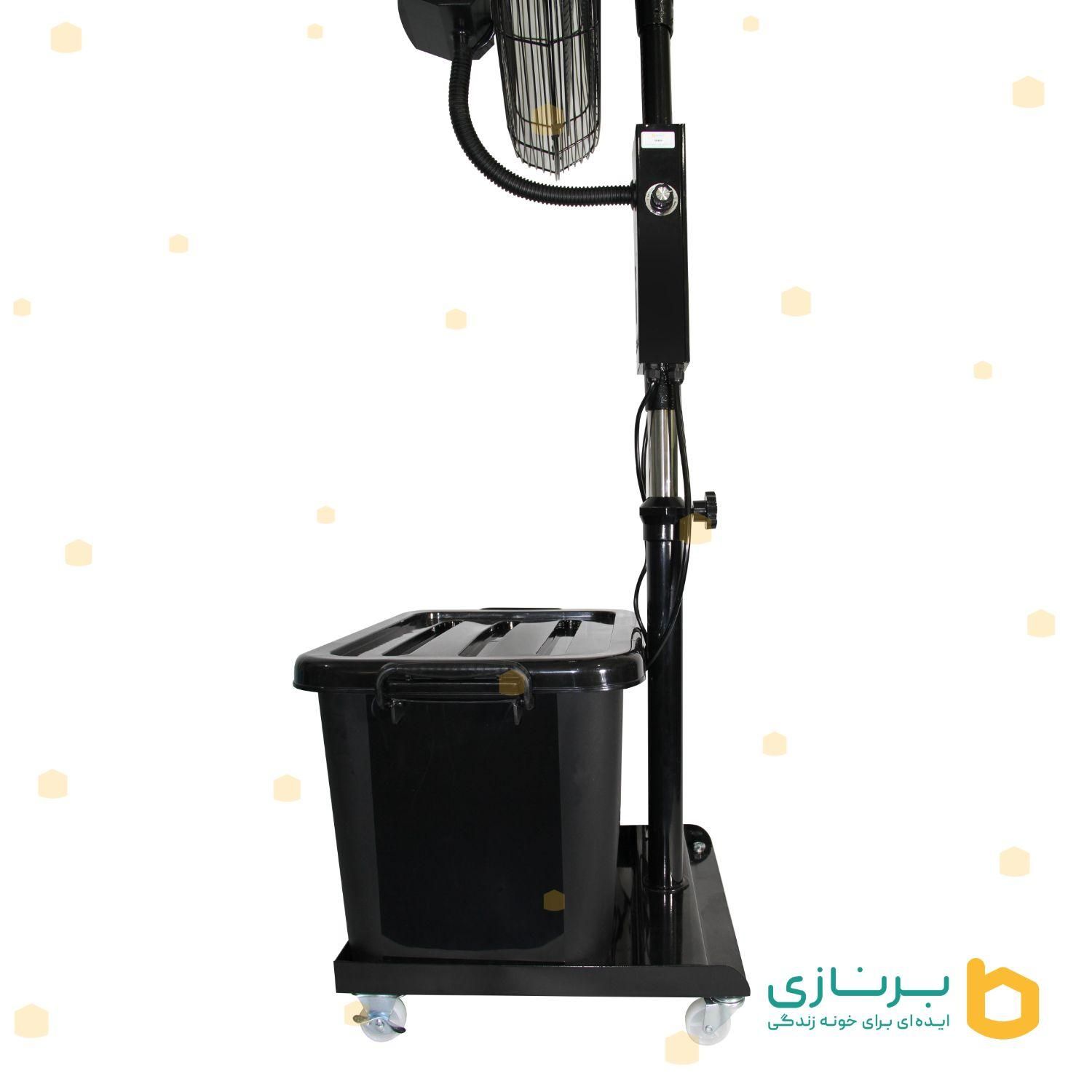 پنکه مه پاش برنازی سایز 75 ایستاده با کاور مخصوص . BORNAZI — تصویر ۴