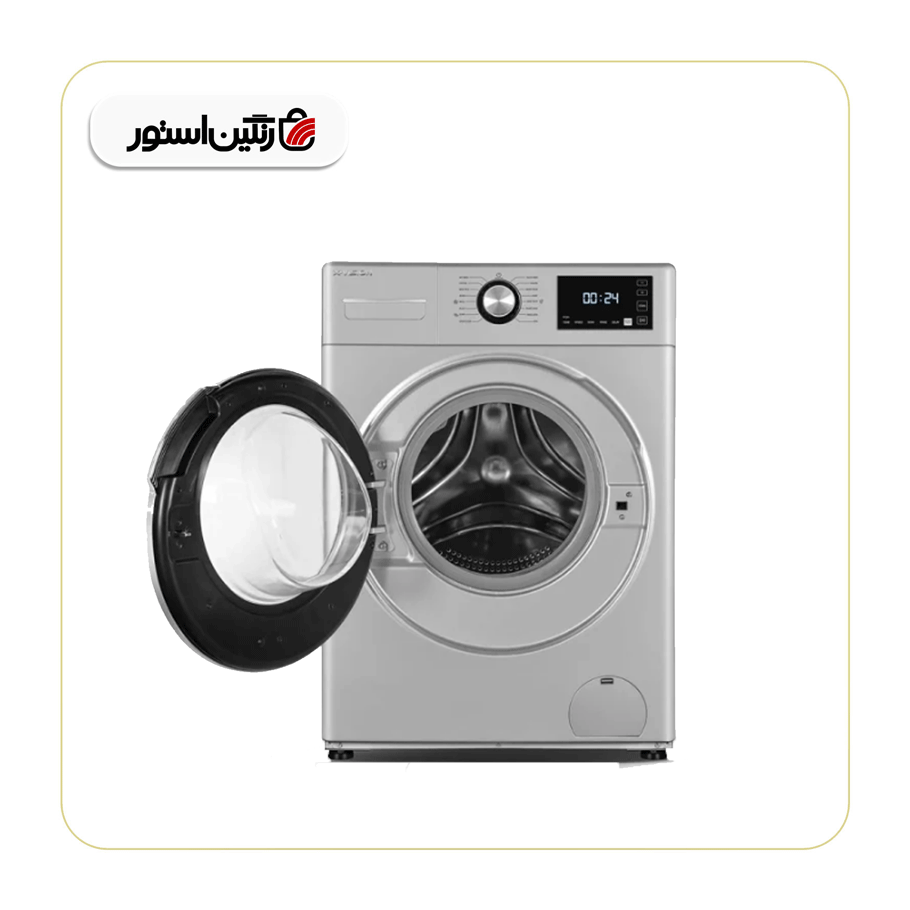ماشین لباسشویی ۸ کیلوگرمی ایکس ویژن مدل ASI-WE82 سیلور