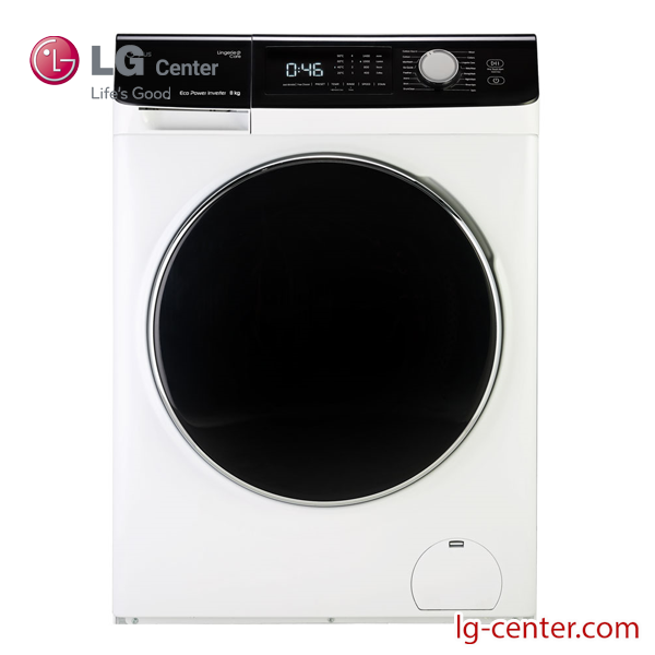 ماشین لباسشویی 8 کیلویی جی‌پلاس مدل p8540W