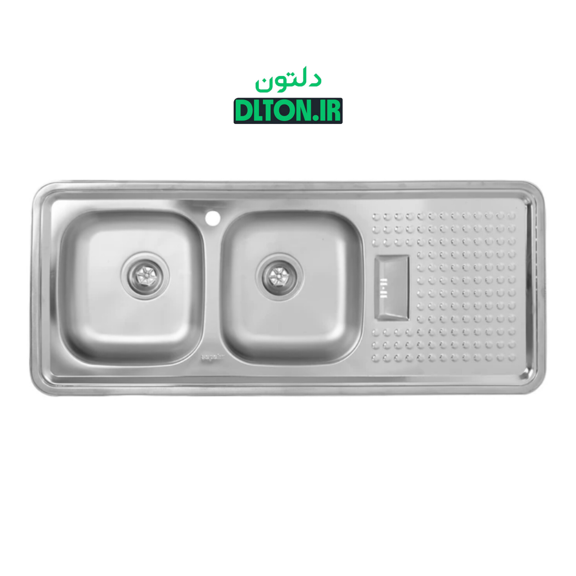 سینک ظرفشویی توکار سپهر استیل مدل RS1250