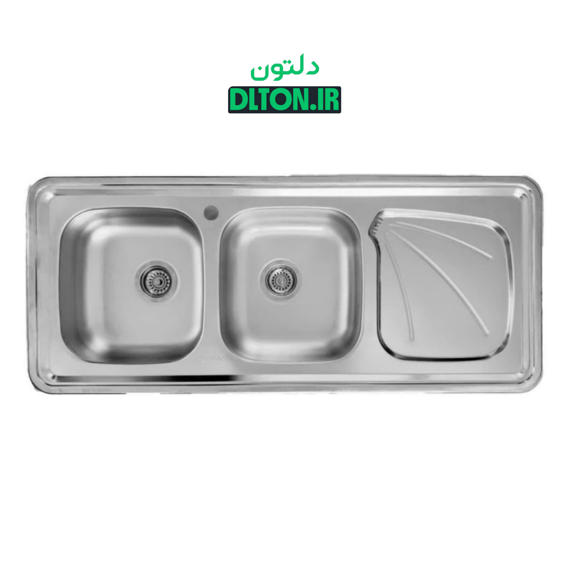 سینک ظرفشویی توکار سپهر استیل مدل RP 1250