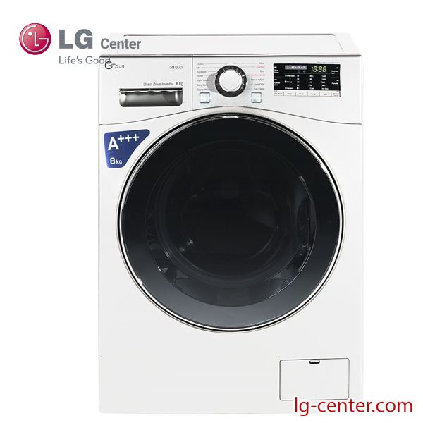 ماشین لباسشویی 8 کیلویی جی‌پلاس مدل L8645W