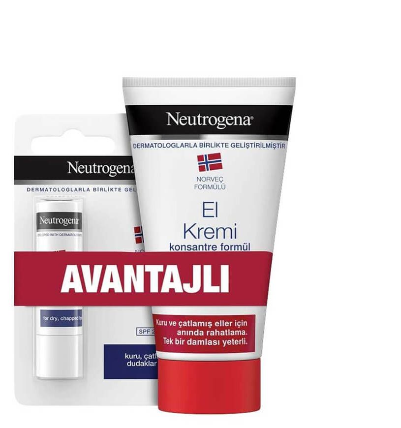 پک کرم دست و بالم لب نیتروژینا 75 میل Neutrogena &amp;EL KREMi