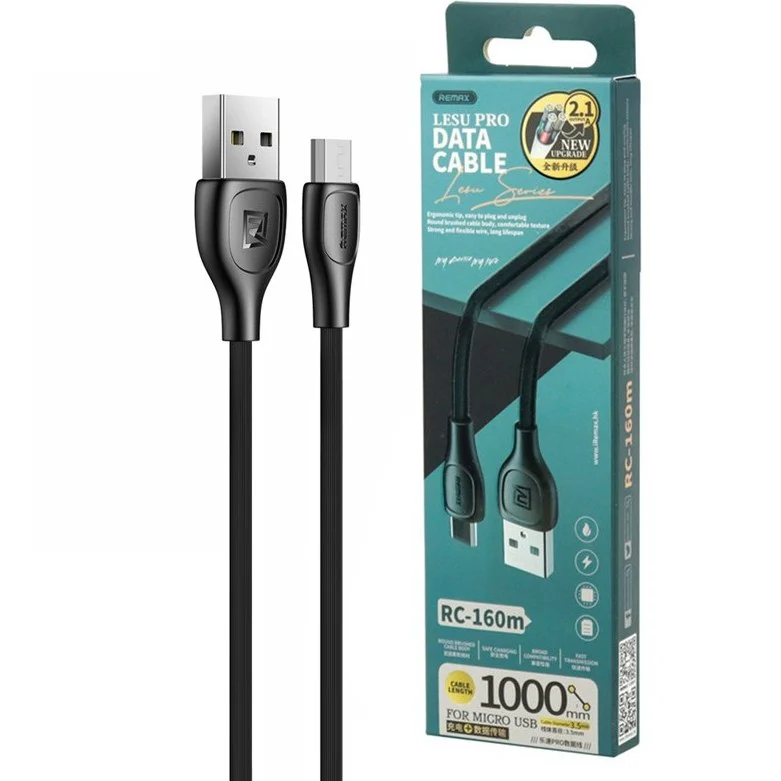 کابل میکرو USB ریمکس مدل RC-160m طول 1 متر — تصویر ۷