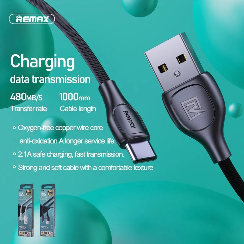 کابل میکرو USB ریمکس مدل RC-160m طول 1 متر — تصویر ۵