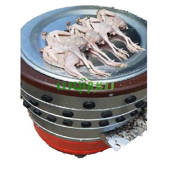 پرکن مرغ و بلدرچین کبک ۲کاره