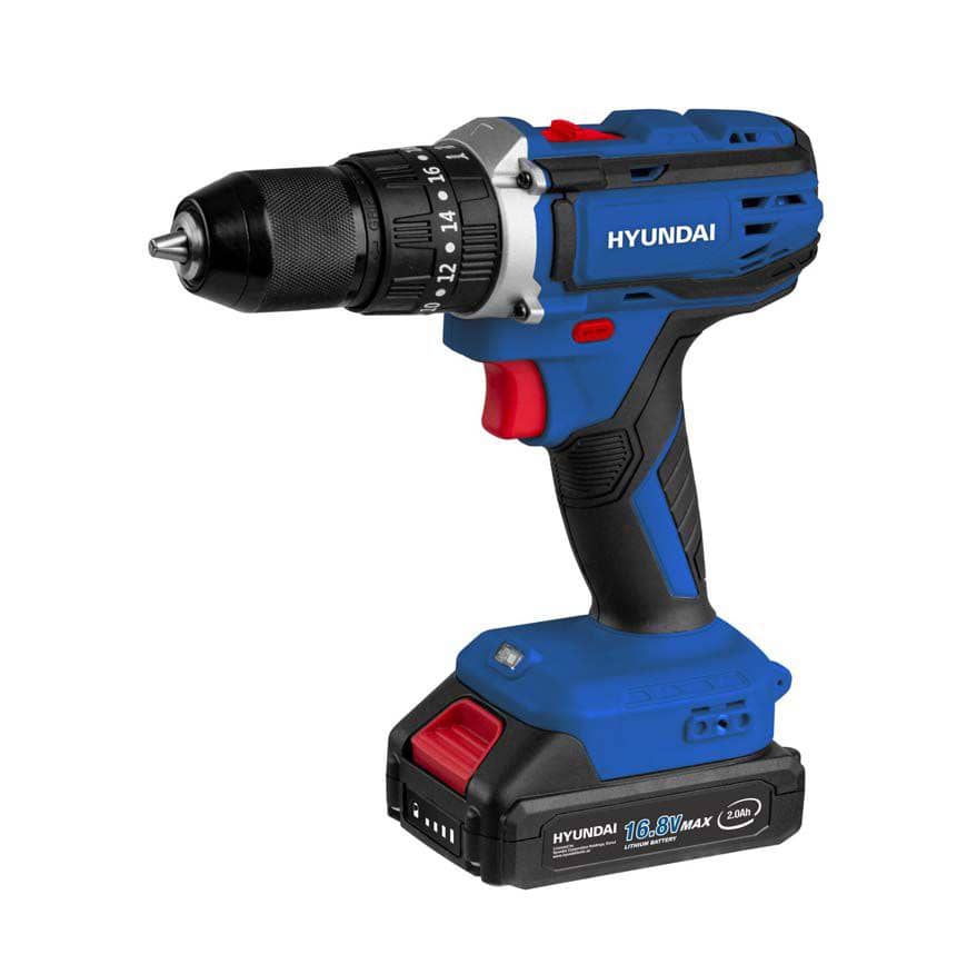 دریل شارژی دو سرعته چکشی اتوماتیک هیوندای HYUNDAI مدل HP-420 کد(3) — تصویر ۳