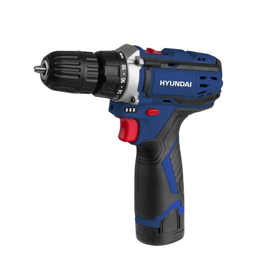دریل شارژی دو سرعته اتوماتیک هیوندای HYUNDAI مدل HP-412 کد(3) — تصویر ۳
