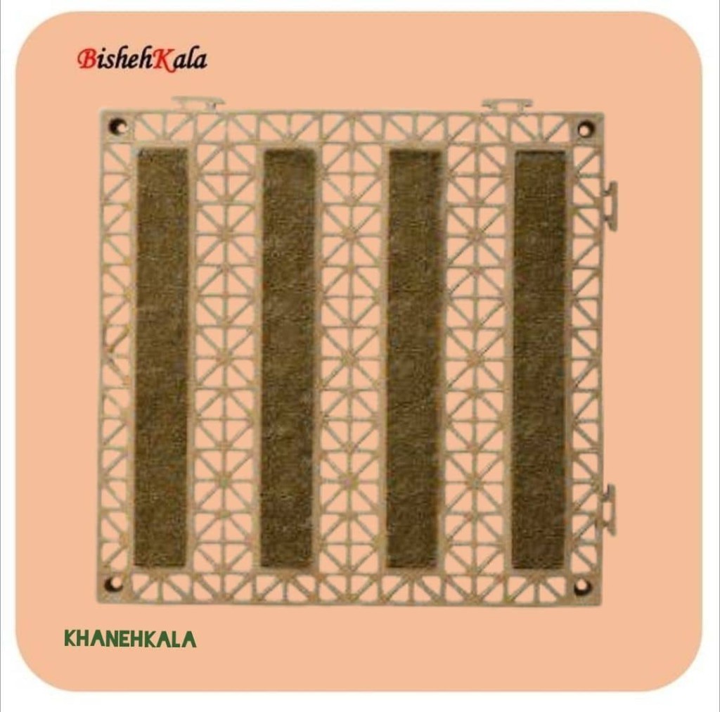 کفپوش تایل کلاسیک خاک گیر کف آسانسور کد(7)
