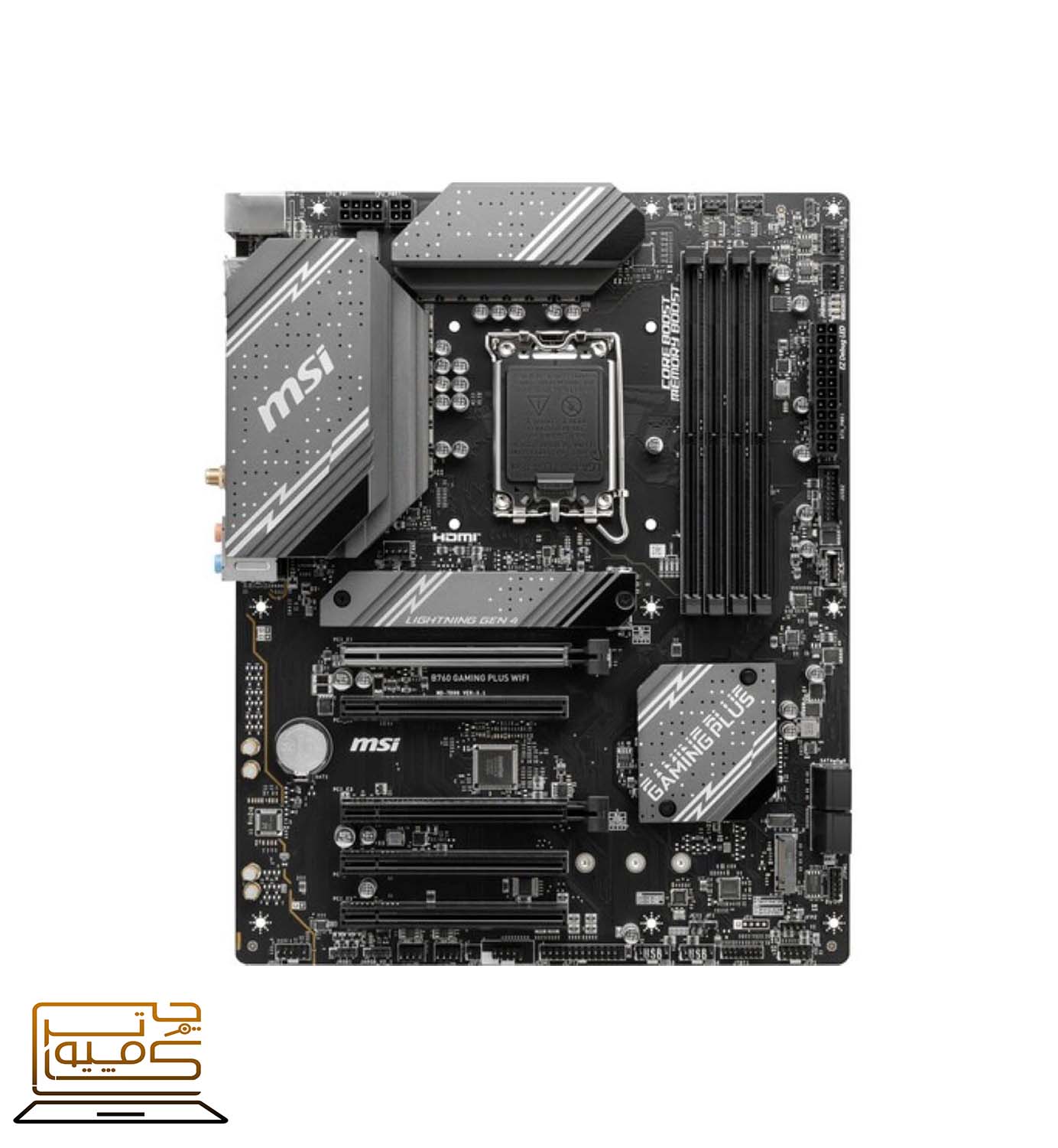 مادربرد ام اس آی MSI B760 GAMING PLUS WIFI D4