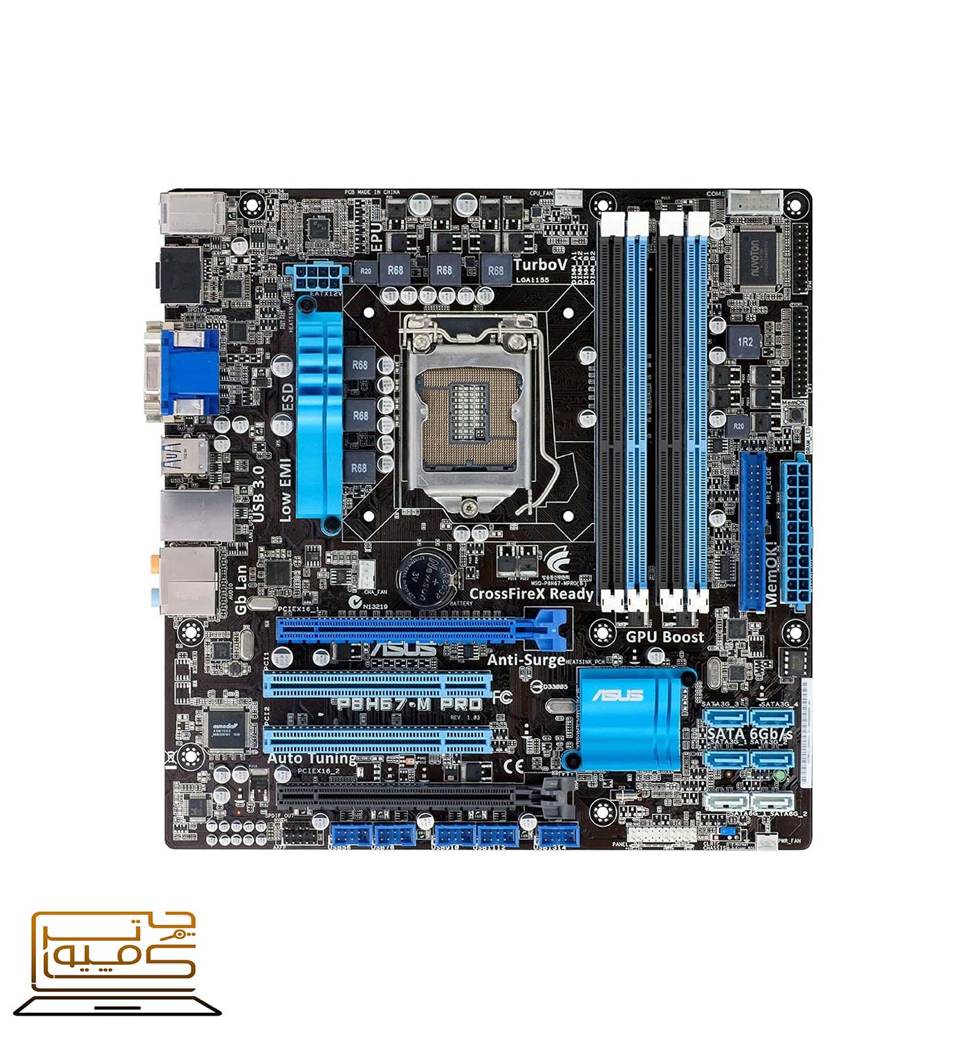 مادربرد ایسوس ASUS H67 D3