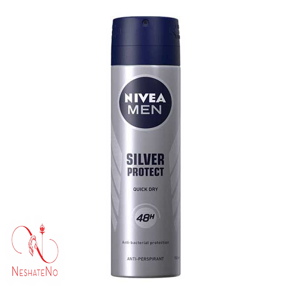 اسپری نیوا مردانه مدل silver protect حجم 150میل