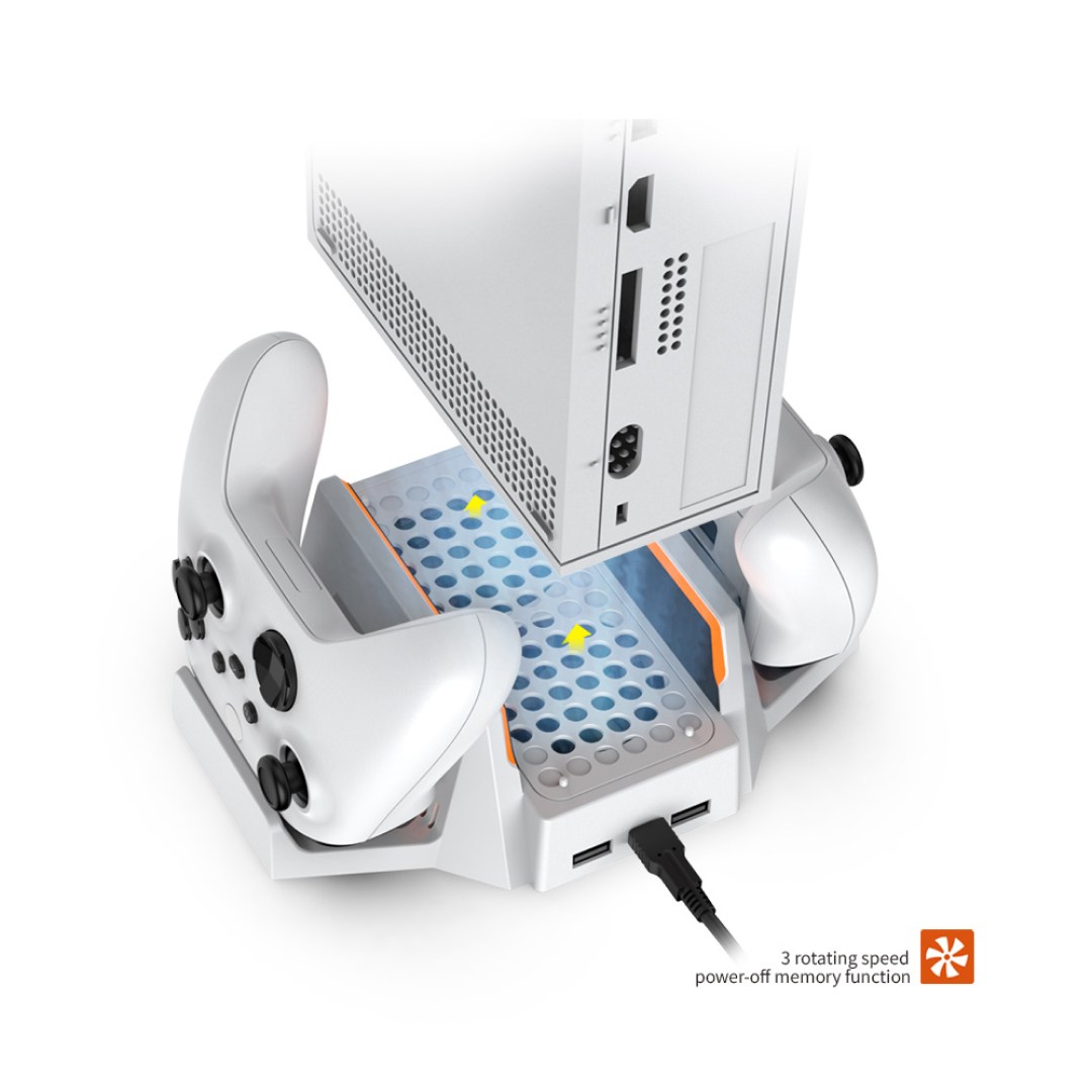 فن خنک کننده و پایه شارژر ایکس باکس دابی مدل TYX-0663 مناسب برای Xbox Series S — تصویر ۷
