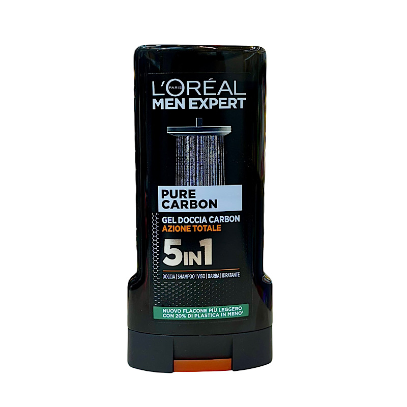 شامپو سر و بدن لورال مدل Pure Carbon
