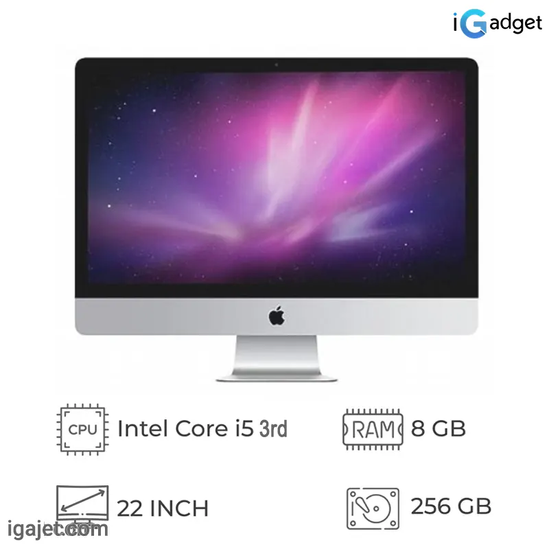 آل این وان آی مک 22 اینچ اپل iMac A1418 پردازنده i5 نسل 3 (2013)