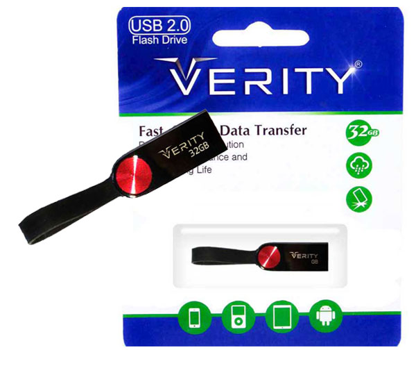 فلش مموری وریتی مدل V-815 ظرفیت 32 گیگابایت