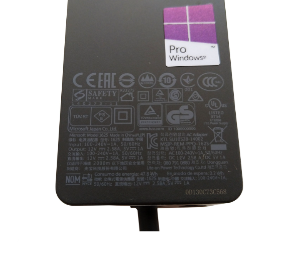 شارژر Microsoft Surface 36W 12V 2.58A — تصویر ۵