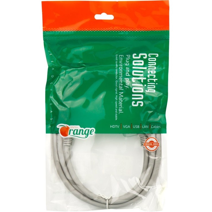 کابل شبکه Orange UTP Cat6 1m