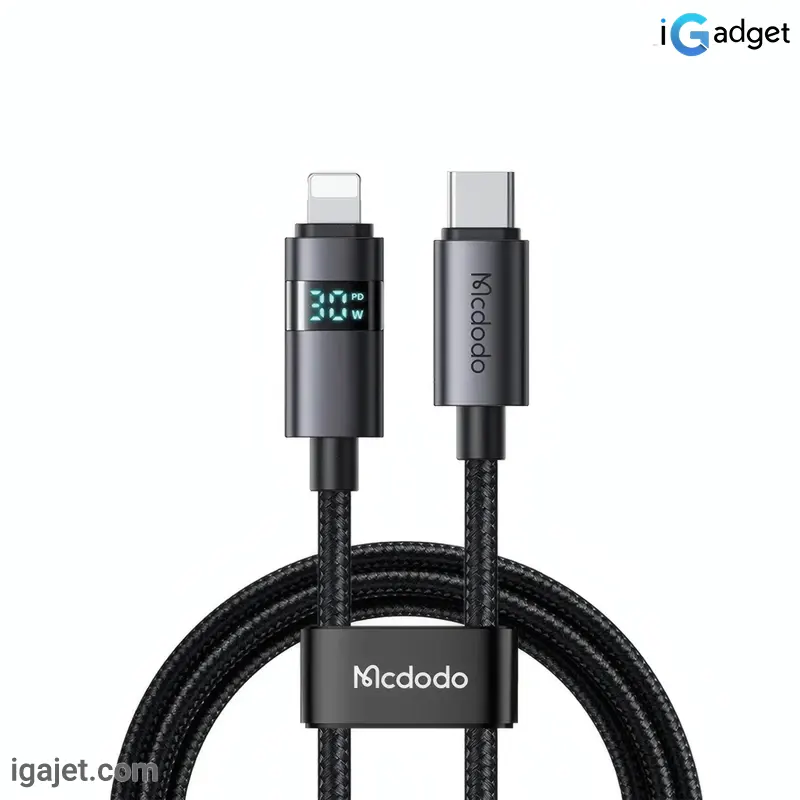 کابل تبدیل USB-C به لایتنینگ مک دودو مدل CA-657 طول 1.2 متر