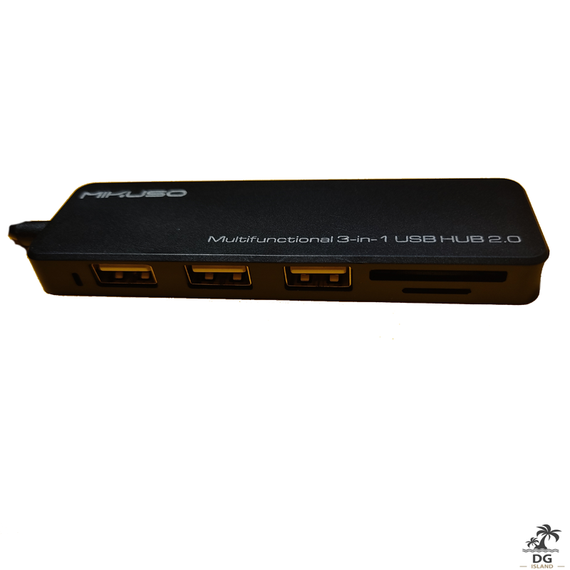 هاب 4 پورت mikuso 013 + OTG + ramreader USB 2.0