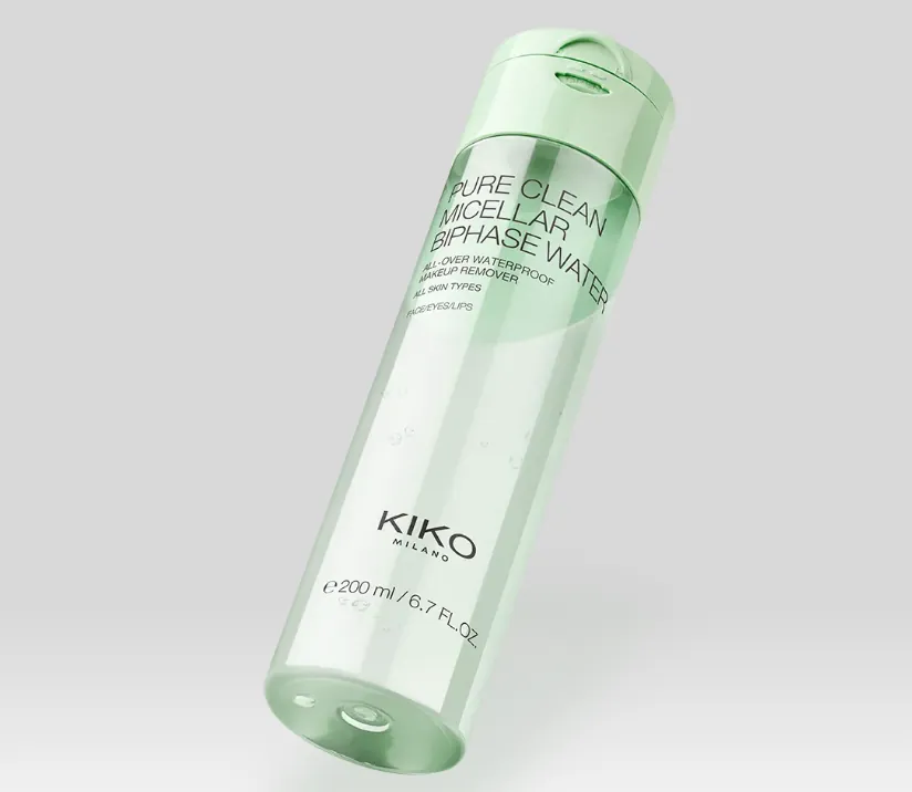میسلار واتر دو فاز کیکو میلانو پیور کلین KIKO Milano Pure Clean Micellar Biphasic Water — تصویر ۴