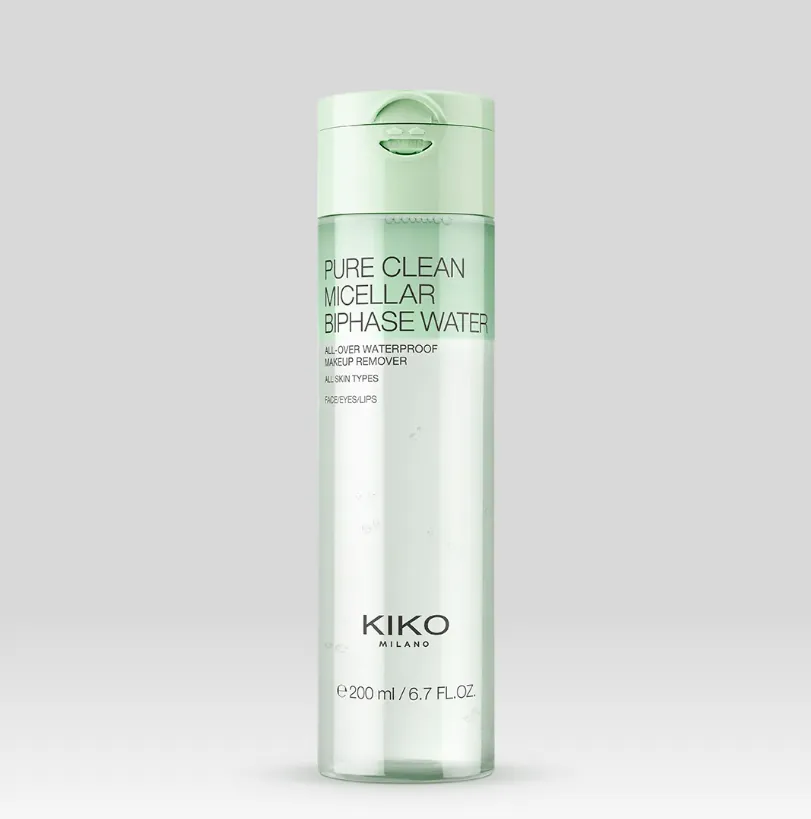 میسلار واتر دو فاز کیکو میلانو پیور کلین KIKO Milano Pure Clean Micellar Biphasic Water