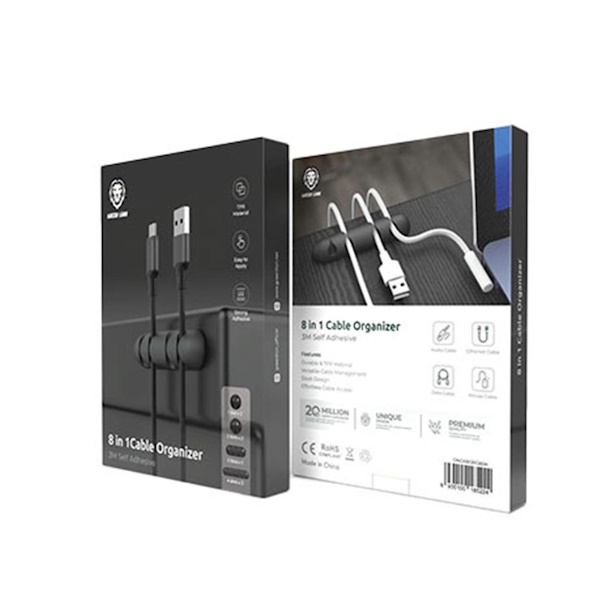 نگهدارنده کابل 8 در 1 گرین مدل GNCABORG8 — تصویر ۳