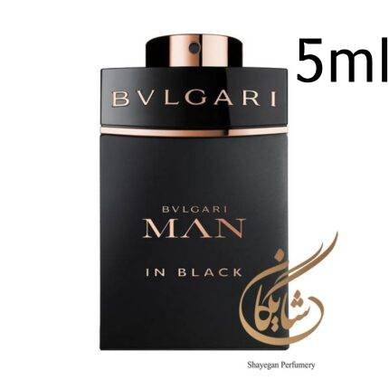 دکانت 5 میل بولگاری من این بلک _ Bvlgari Man In Black 5ml