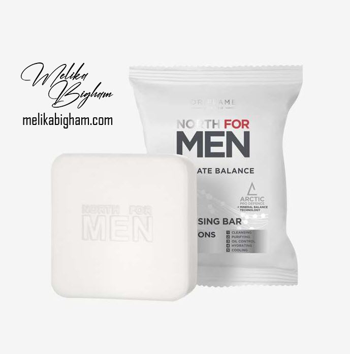 صابون آلتیمیت بالانس مردانه نورث فورمن اوریفلیم North For Men Ultimate Balance Cleansing Bar