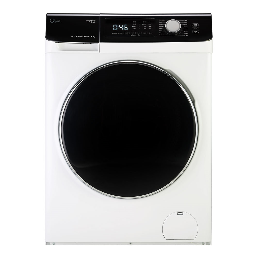 ماشین لباسشویی نه کیلویی جی پلاس مدل GWM-M9540W