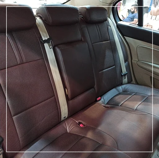روکش صندلی رنو سفران Renault مدل نوار وسط برند R-1091) ECCCO) — تصویر ۵