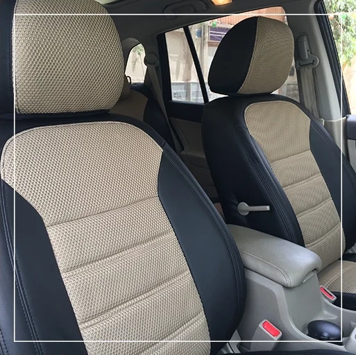 روکش صندلی رنو کولیوس Renault مدل فابریکی برند R-1056) ECCCO) — تصویر ۵