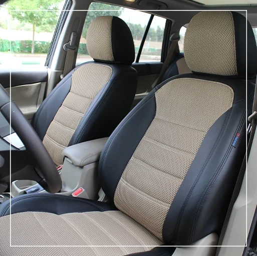 روکش صندلی رنو کولیوس Renault مدل فابریکی برند R-1056) ECCCO) — تصویر ۲