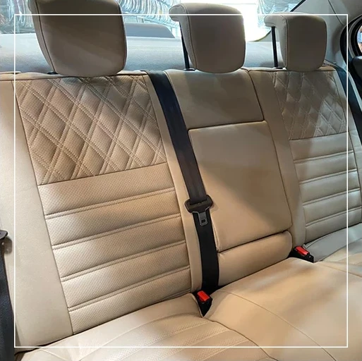 روکش صندلی رنو فلوئنس Renault مدل سفارشی برند R-1054) ECCCO) — تصویر ۵