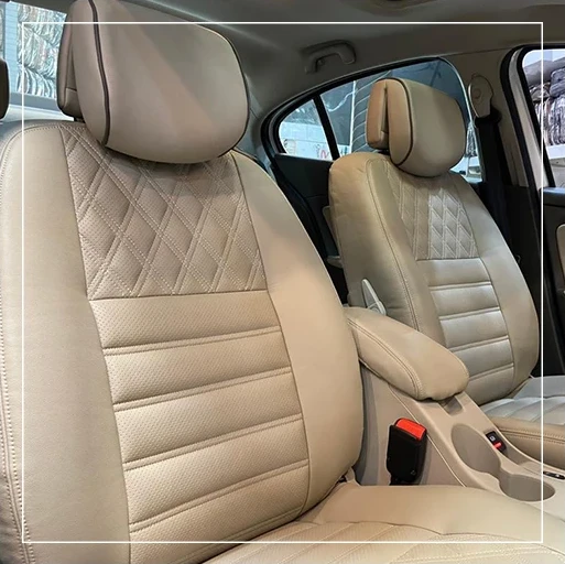 روکش صندلی رنو فلوئنس Renault مدل سفارشی برند R-1054) ECCCO) — تصویر ۲