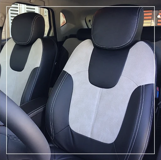 روکش صندلی رنو کپچر Renault مدل فابریکی برند R-1041) ECCCO) — تصویر ۲