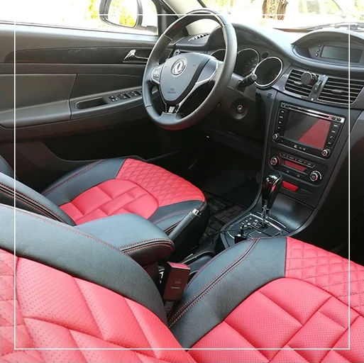 روکش صندلی دانگ فنگ اچ 30 کراس Dongfeng مدل دی اس تالیسمان 3 خط برند R-1031) ECCCO) — تصویر ۳