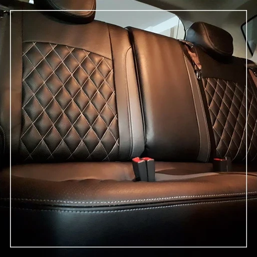 روکش صندلی دانگ فنگ اچ 30 کراس Dongfeng مدل لمسه لوزی+گلدوزی برند R-1029) ECCCO) — تصویر ۵