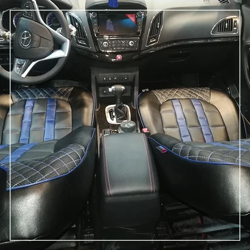 روکش صندلی جک JAC S5 مدل دی اس تالیسمان 5 خط برند R-1010) ECCCO) — تصویر ۸