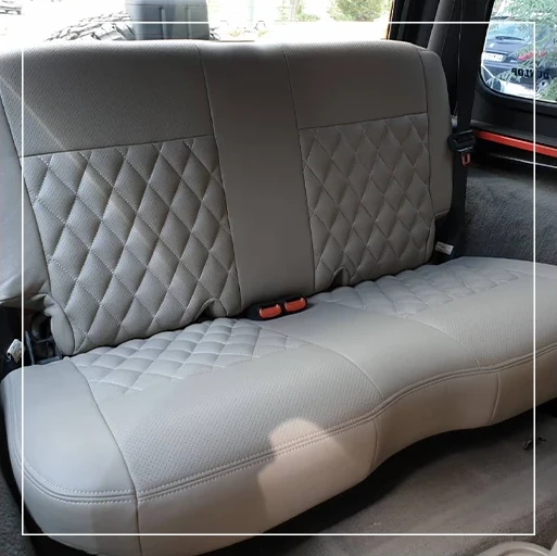 روکش صندلی جیپ رانگلر Jeep مدل لمسه لوزی برند R-981) ECCCO) — تصویر ۵
