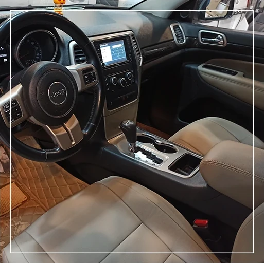 روکش صندلی جیپ گرند چروکی لاریدو Jeep مدل فابریکی برند R-980) ECCCO) — تصویر ۳