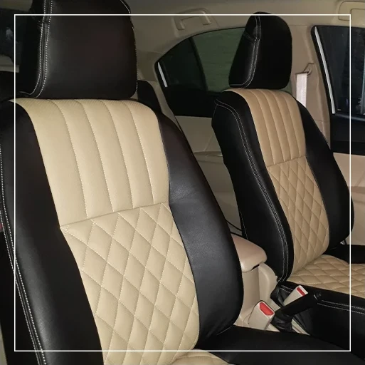 روکش صندلی تویوتا یاریس Toyota مدل سفارشی برند R-965) ECCCO)